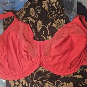 Red Women's Bra